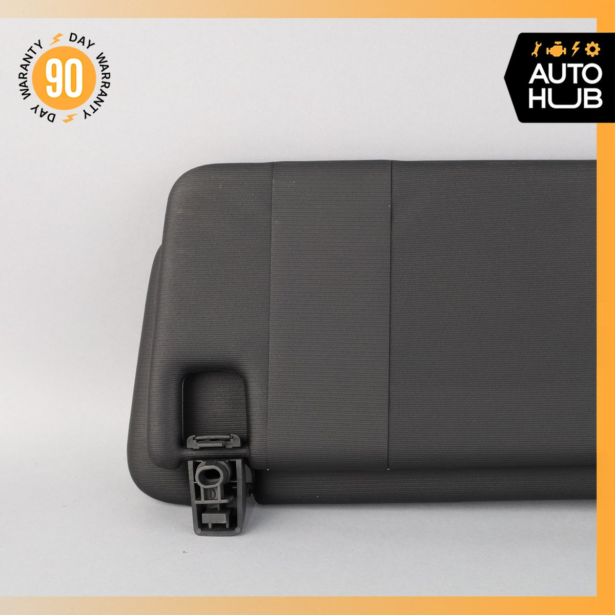 11-18 Porsche Cayenne 958 S Sun Visor Sunvisor Front Right Side Black OEM - photo 2