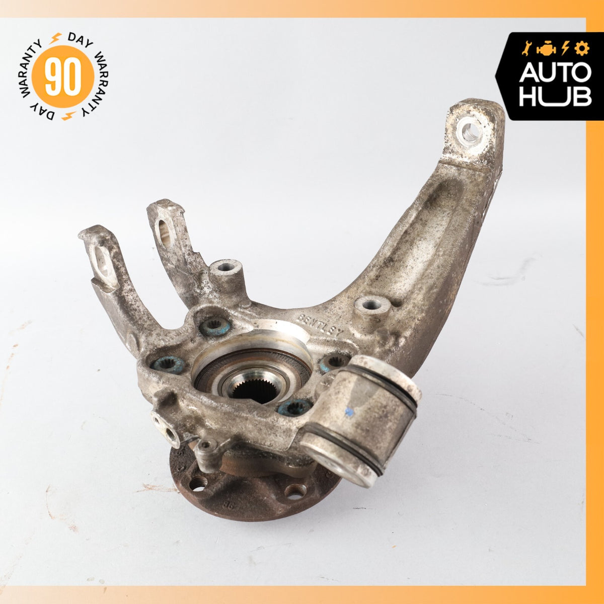 07-11 Bentley Continental GTC Rear Right Side Spindle Knuckle Hub OEM 62k - photo 7