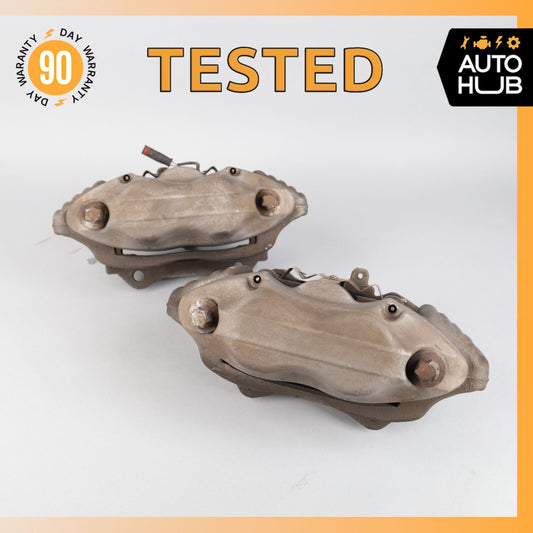 07-13 Mercedes W221 S550 CL550 RWD Front Left And Right Brake Calipers Set OEM - photo 1