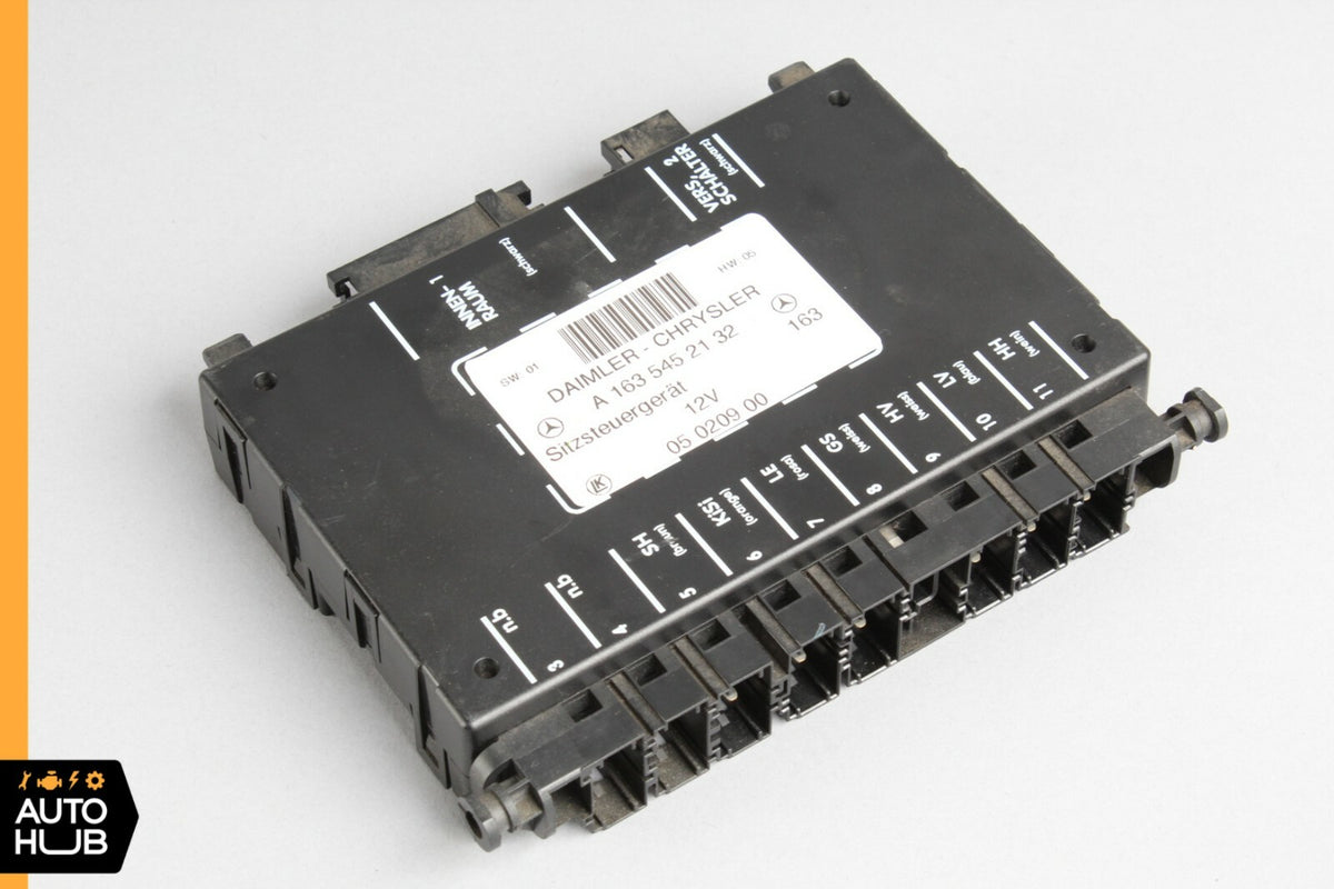 98-05 Mercedes W163 ML320 ML500 Seat Control Module Front Left Or Right OEM - photo 6