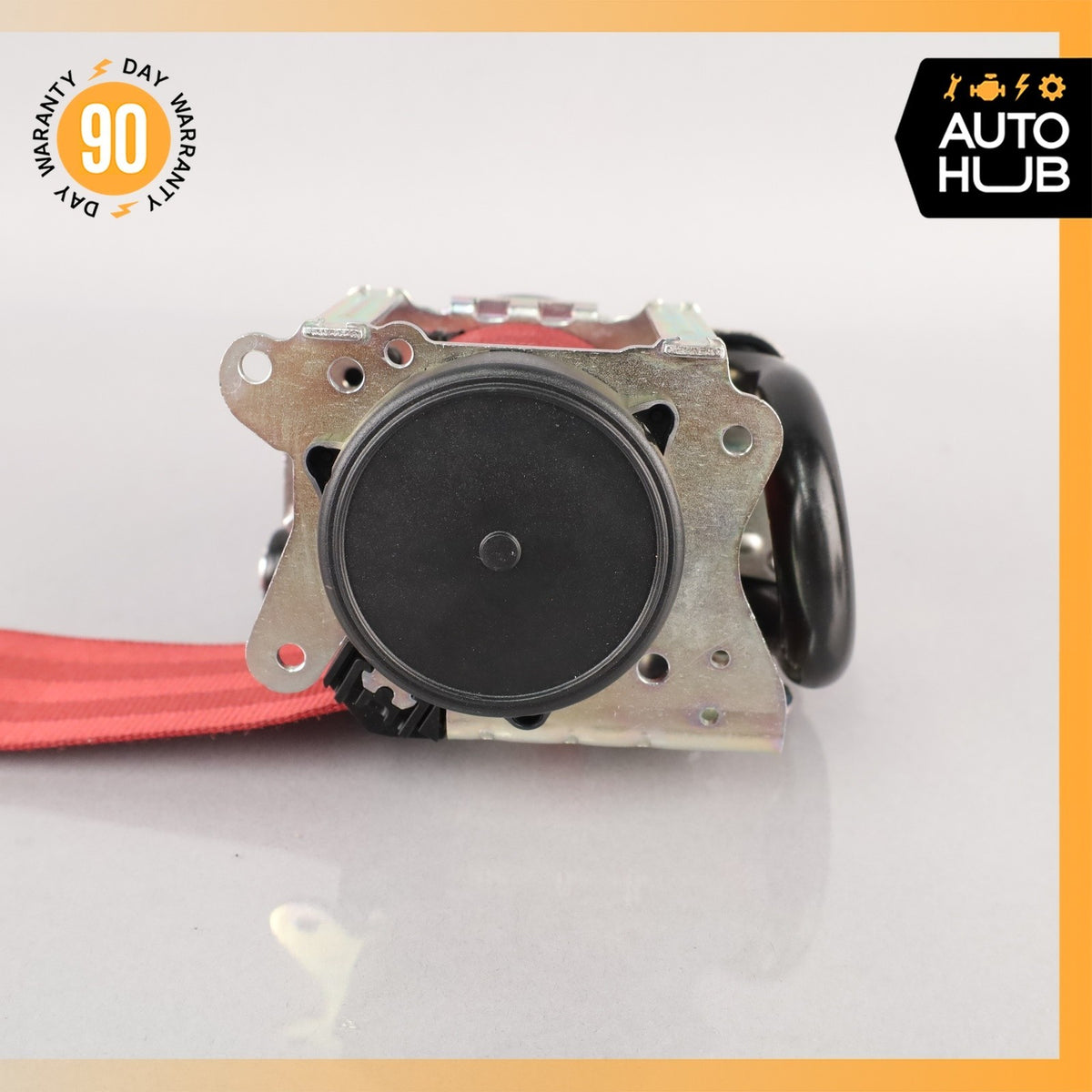 14-24 Jaguar X152 F-Type Front Left Driver Side Seatbelt Retractor Red OEM - photo 11
