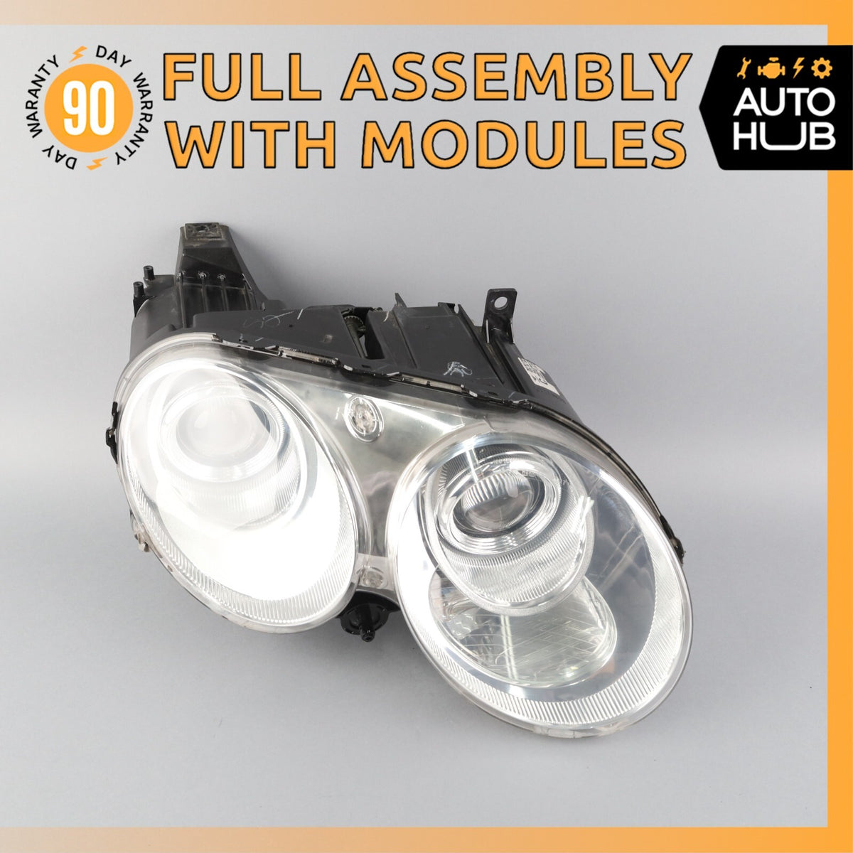 03-08 Bentley Continental Flying Spur GT GTC Right Headlight Lamp Xenon OEM 78k - photo 1