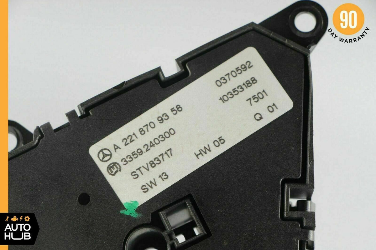 07-14 Mercedes W216 CL600 S400 S550 Front Right Side Seat Control Switch OEM - photo 11