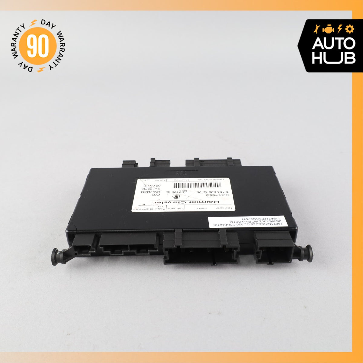 07-12 Mercedes X164 GL320 GL550 Third Seat Row Power Folding Control Module OEM - photo 5