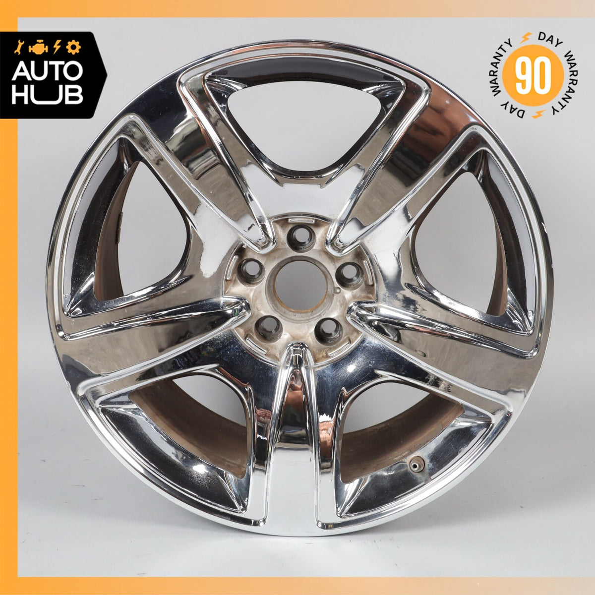 Bentley Continental Flying Spur GTC 9 x 19 19" Wheel Rim Chrome 3W0601025AL OEM - photo 1