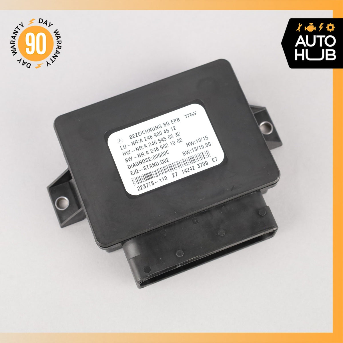 12-16 Mercedes R231 SL400 GL450 Hand Parking Brake Control Module Unit OEM - photo 3
