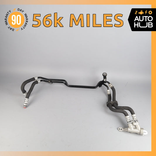 03-13 Bentley Continental GT Left & Right Side Transmission Oil Cooler Line 56k - photo 1