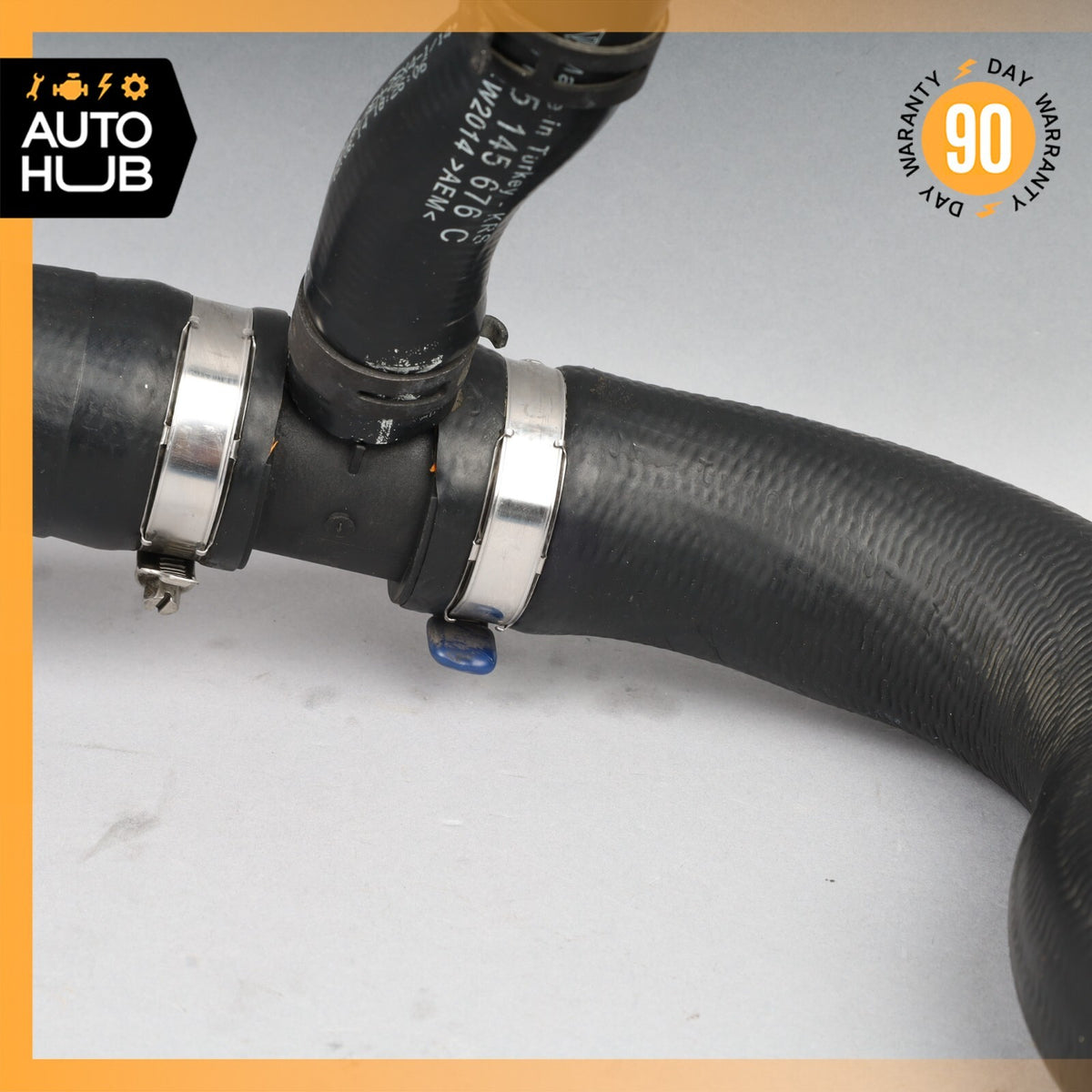 Porsche Cayenne 958 3.6L Radiator Intercooler Coolant Hose Set OEM - photo 12