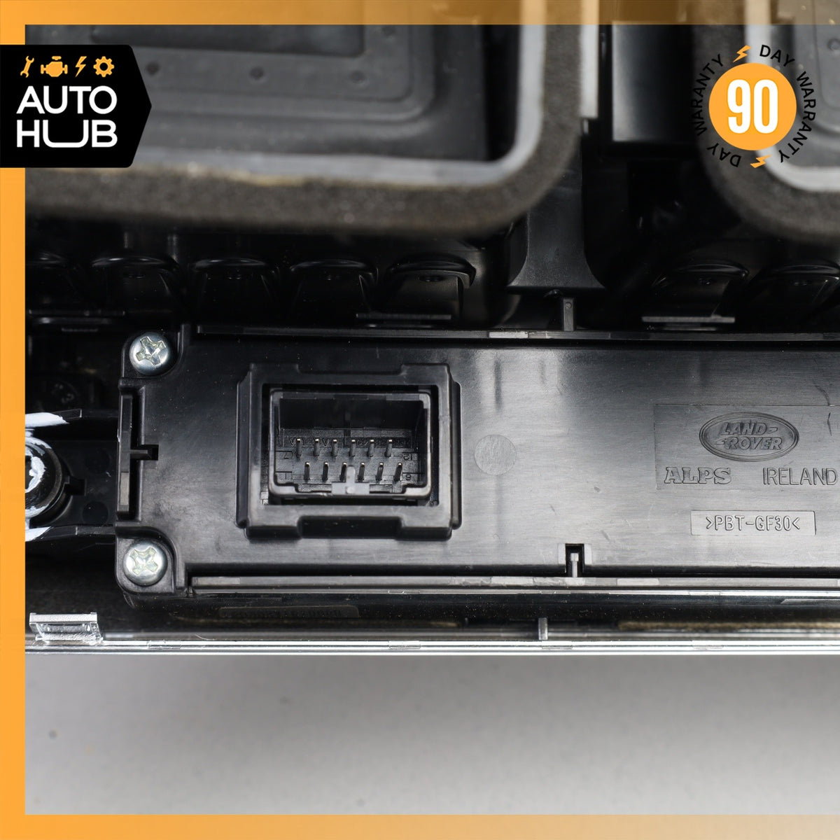 14-22 Range Rover Sport L494 Rear Center Console Air Vent Trim w/ Switch OEM - photo 11