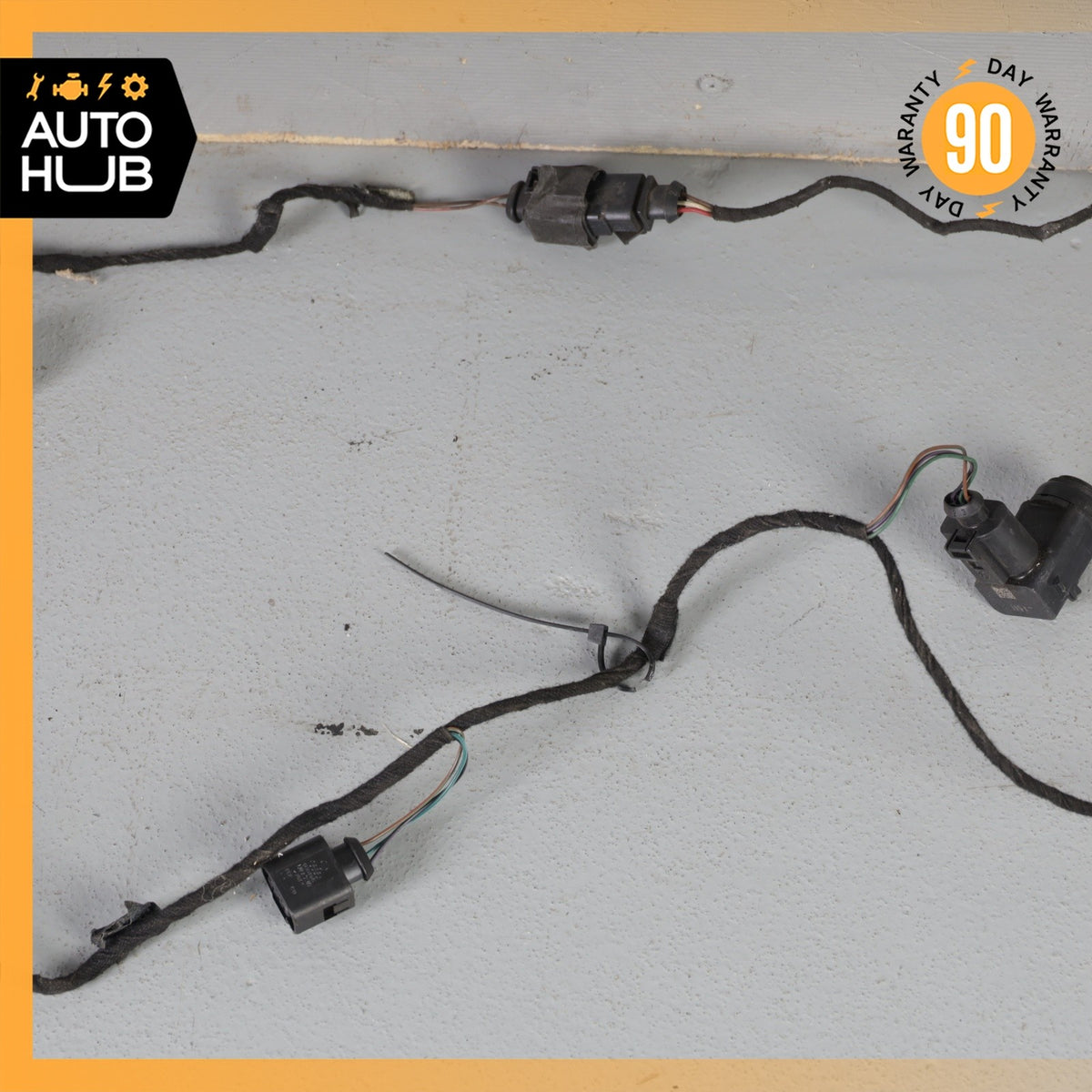 Bentley Continental GTC GT Rear Bumper Parking Sensor Wire Harness PDC OEM 40k - photo 4