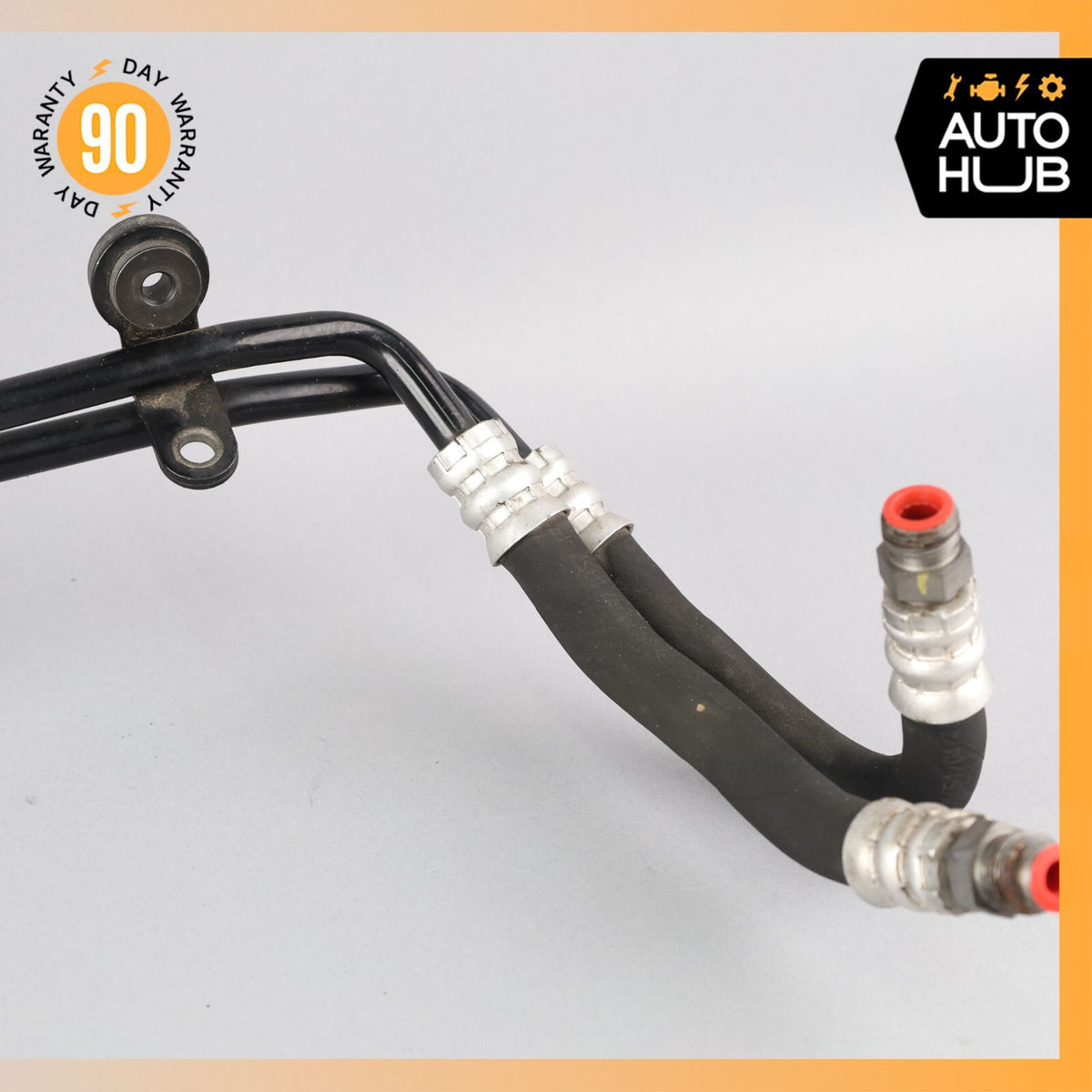 03-06 Bentley GT Flying Spur Left & Right Side Transmission Oil Cooler Line OEM - photo 6