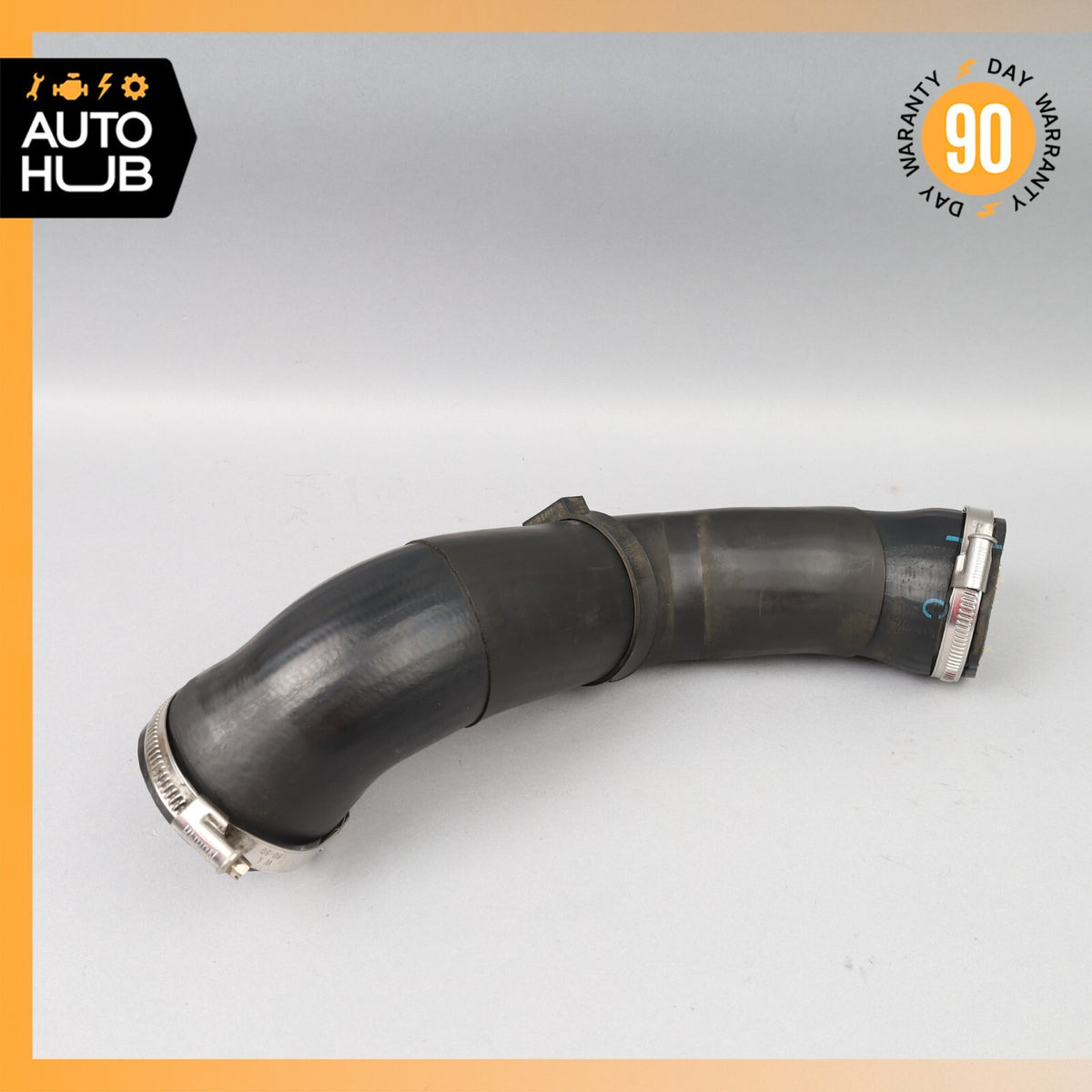03-12 Bentley Continental Flying Spur 6.0L Left Side Intercooler Hose Pipe OEM - photo 10