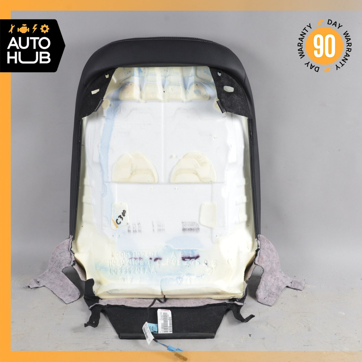 Mercedes W205 C300 C350e Top Upper Seat Cushion Front Right or Left Side OEM 74k - photo 14
