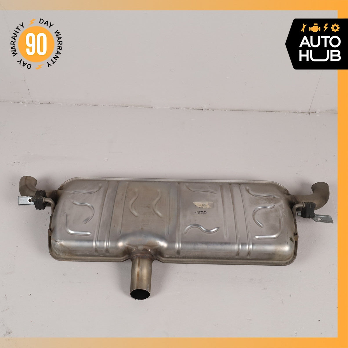 15-20 Mercedes X156 GLA250 FWD Dual Exhaust Muffler Assembly 2464910600 OEM 71k - photo 7