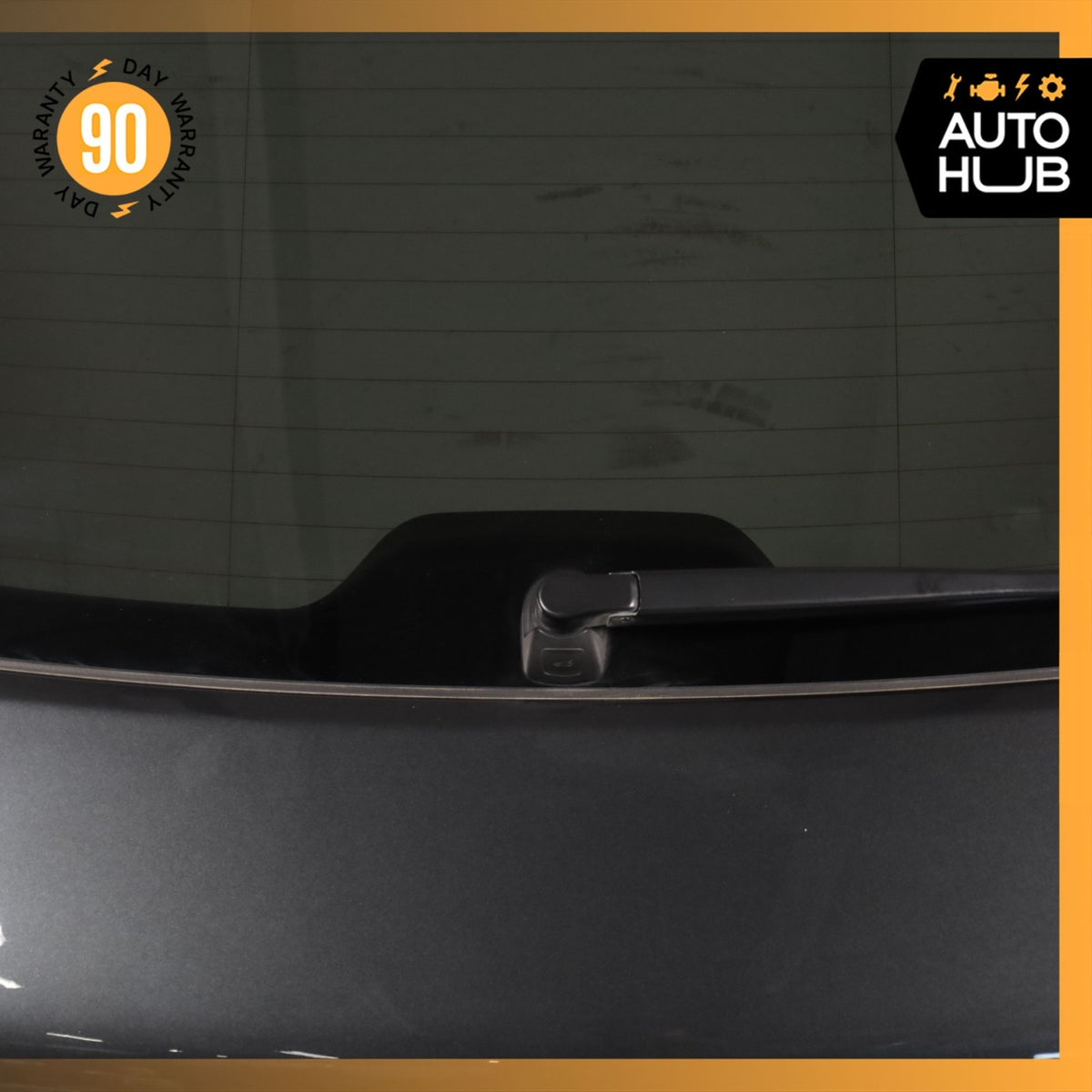 15-18 Porsche Macan 95B Trunk Lid Liftgate Tailgate Hatch Shell w/Spoiler OEM - photo 6