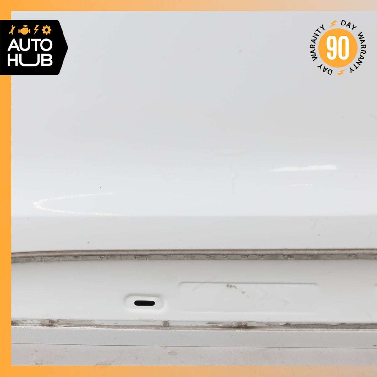 15-26 Porsche Macan 95B Front Left Door Shell Pure White 95B831021 OEM 88k - photo 9