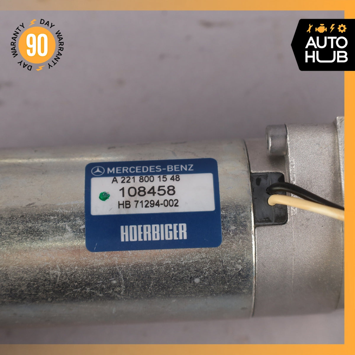 07-13 Mercedes W221 S550 S600 Trunk Lid Locking Hydraulic Pull Down Pump w/ Case - photo 21