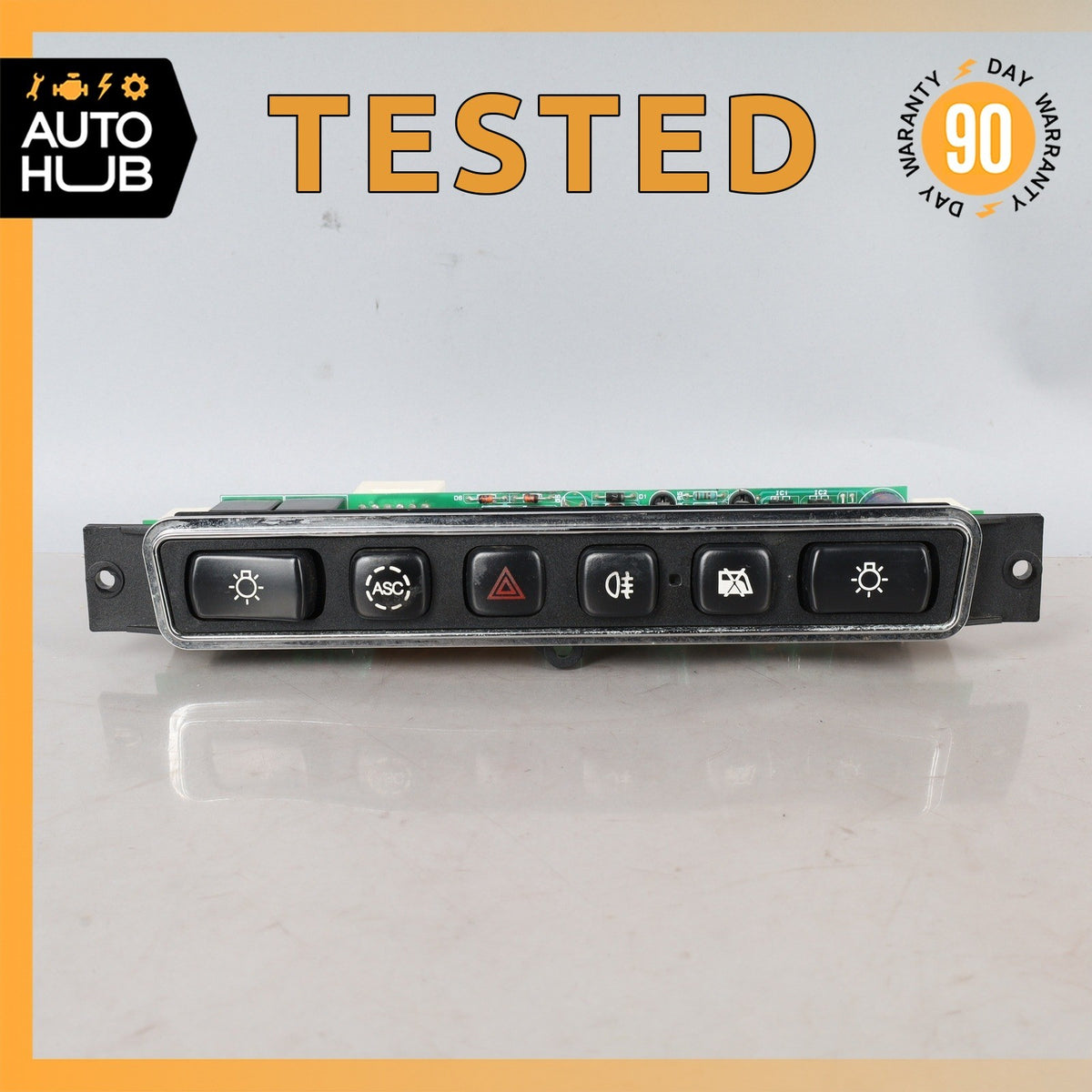 99-02 Bentley Arnage Rolls Royce Silver Seraph Center Console Switch Panel OEM - photo 1
