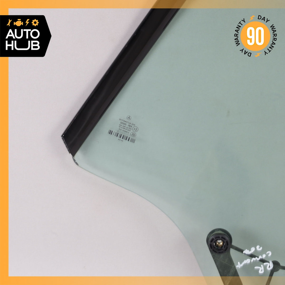 11-17 Mercedes W207 E350 Convertible Rear Right Quarter Window Glass OEM 57k - photo 13