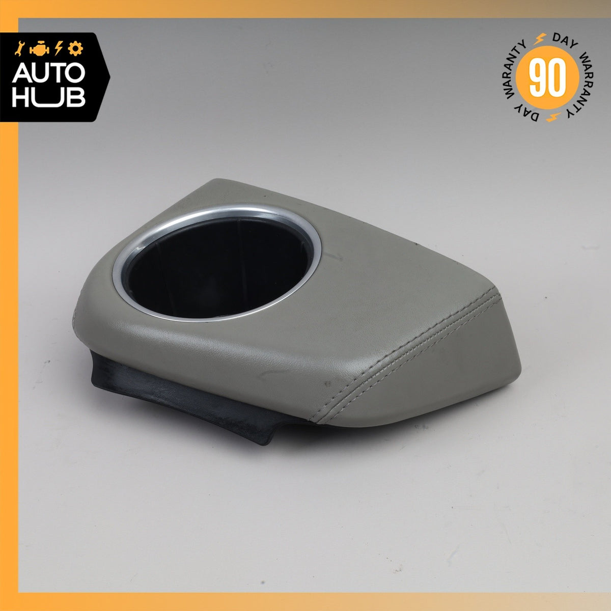 10-16 Porsche Panamera 970 Center Console Armrest Cup Holder Leather OEM - photo 1