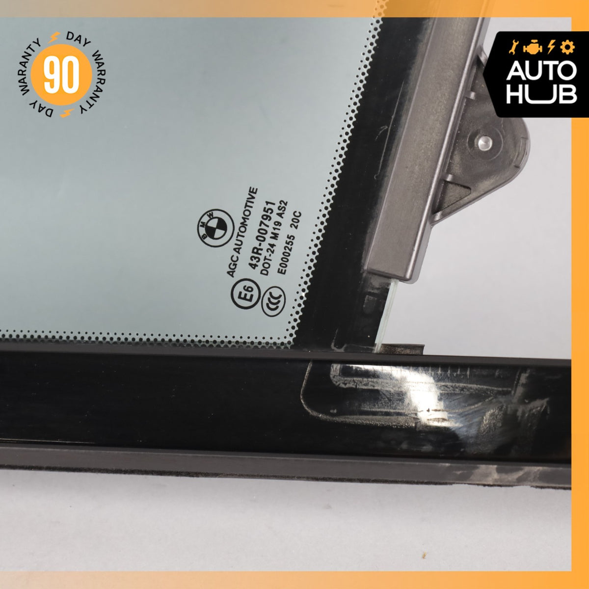 BMW i3 I01 Front Right Passenger Side Door Corner Window Glass OEM - photo 7