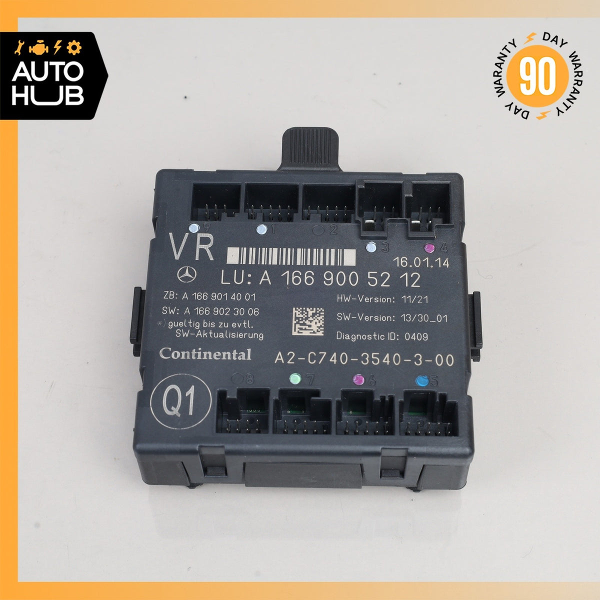12-20 Mercedes X166 GL450 GLA250 ML350 Front Right Side Door Control Module OEM - photo 3