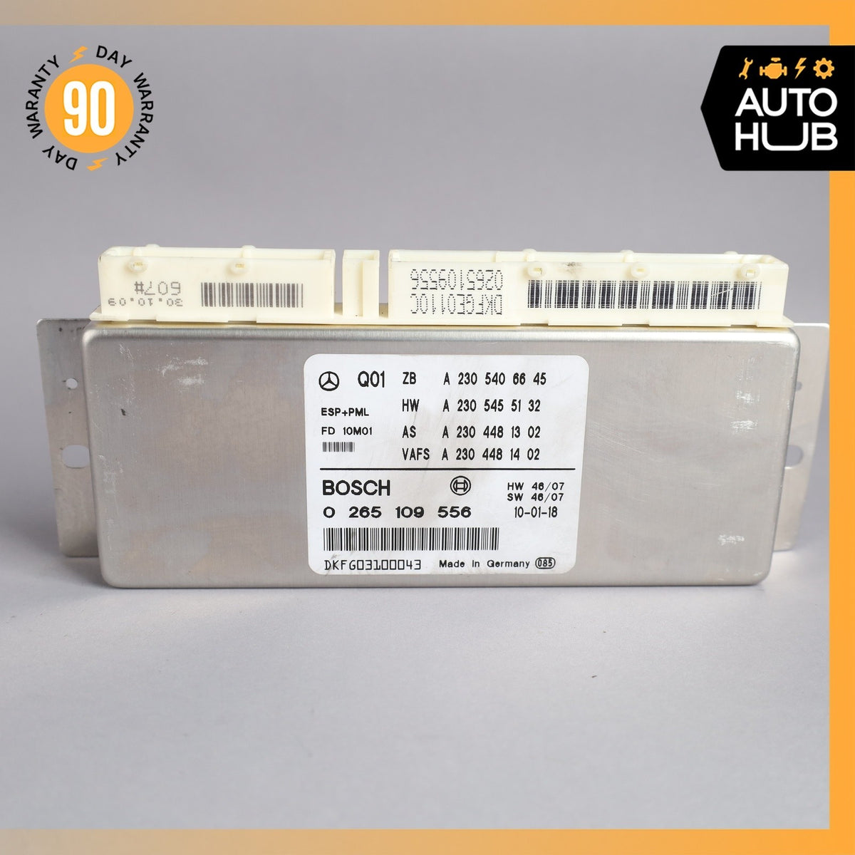 09-10 Mercedes R230 SL550 SL500 ABS Anti Lock Brake Control Module ESP OEM 62k - photo 2