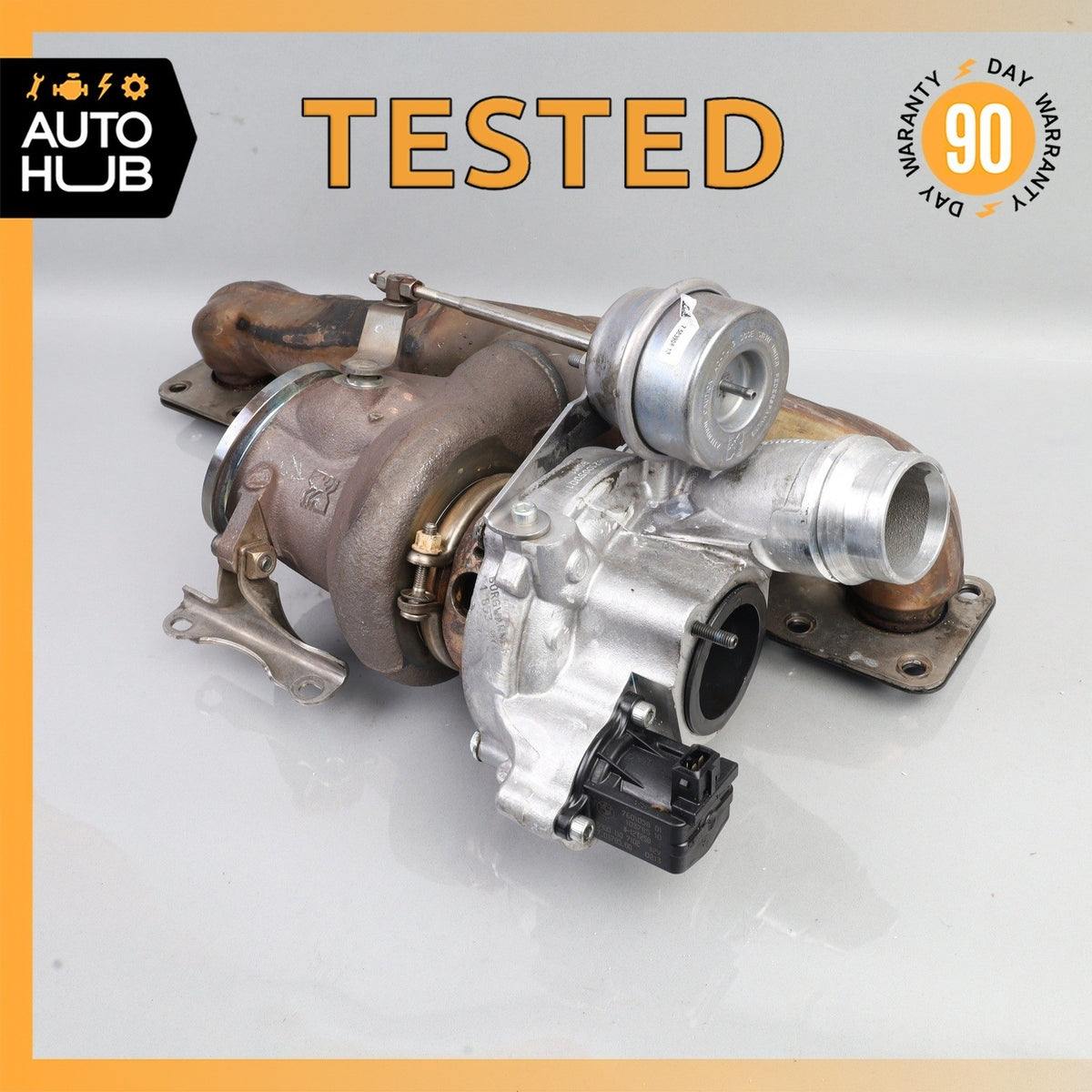 11-15 BMW F01 740i 535i 640i N55 3.0L Turbo Turbocharger 7583908 OEM - photo 1