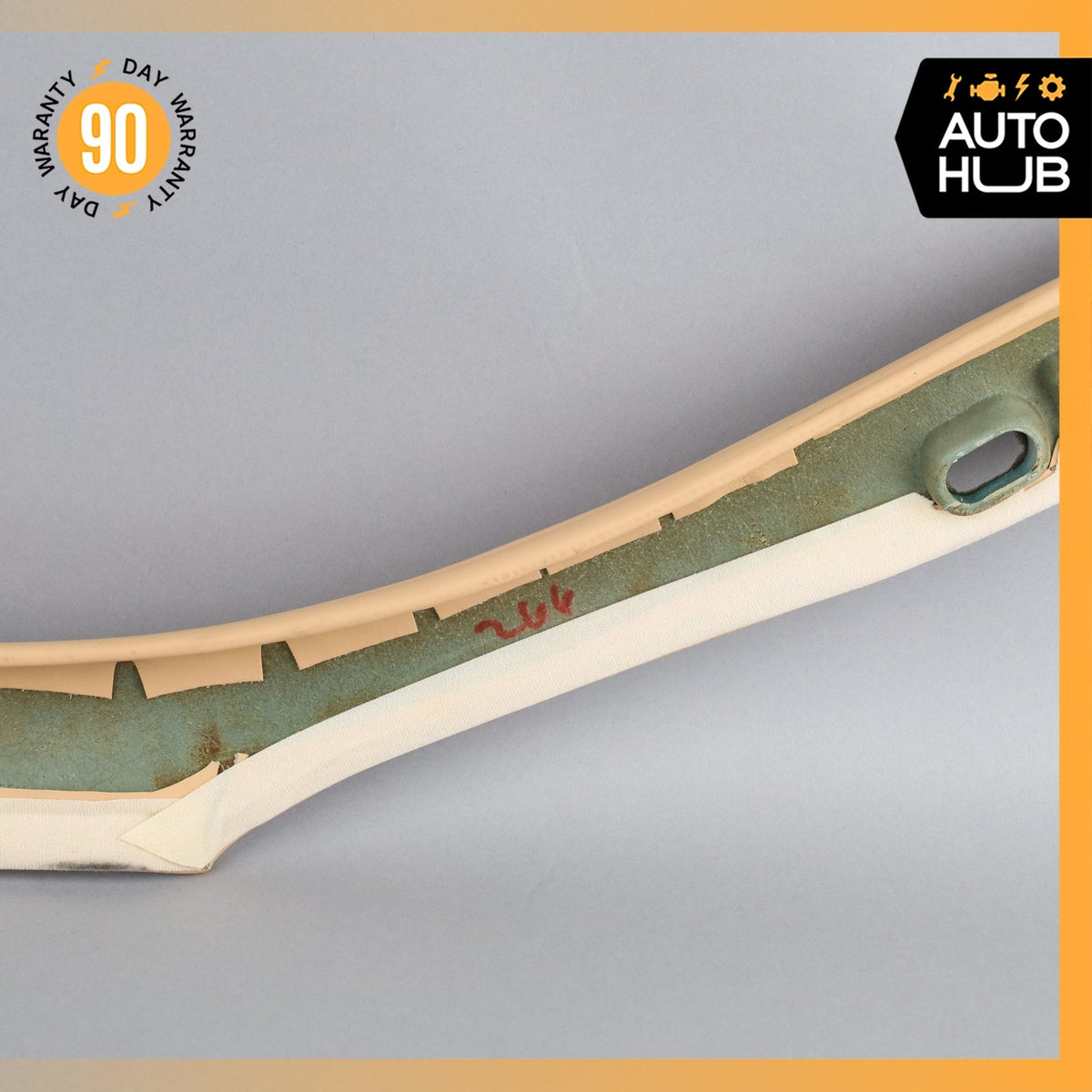 00-02 Bentley Arnage / RR Seraph Front Right Quarter Upper A Pillar Beige OEM - photo 11