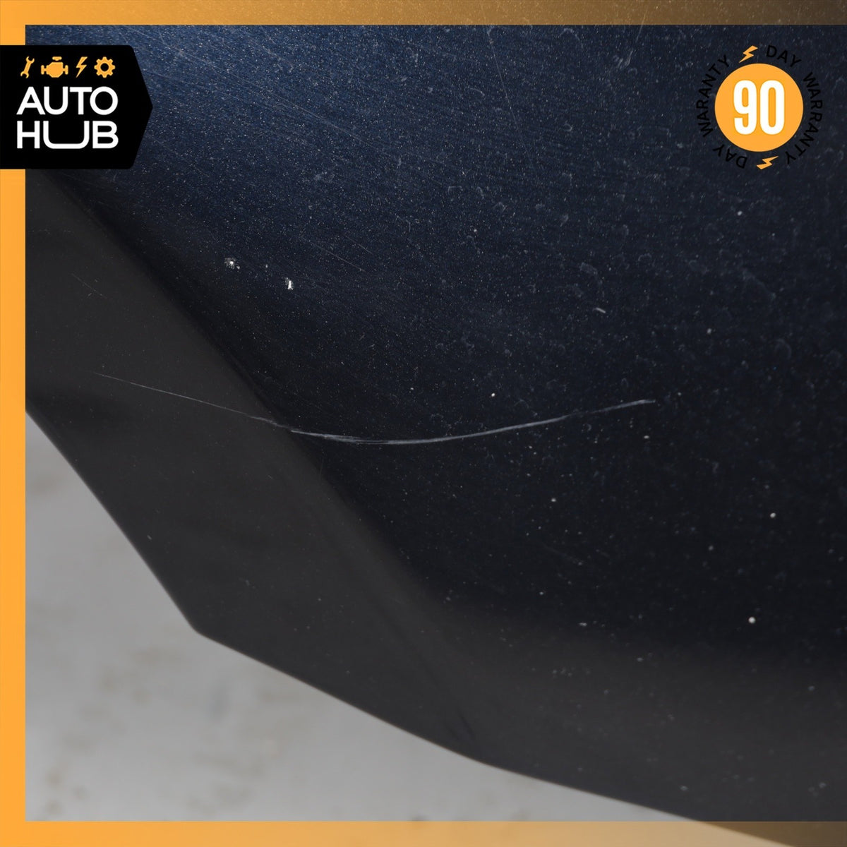 04-10 BMW E60 550i 528i Front Right Passenger Side Fender Panel Black OEM - photo 9