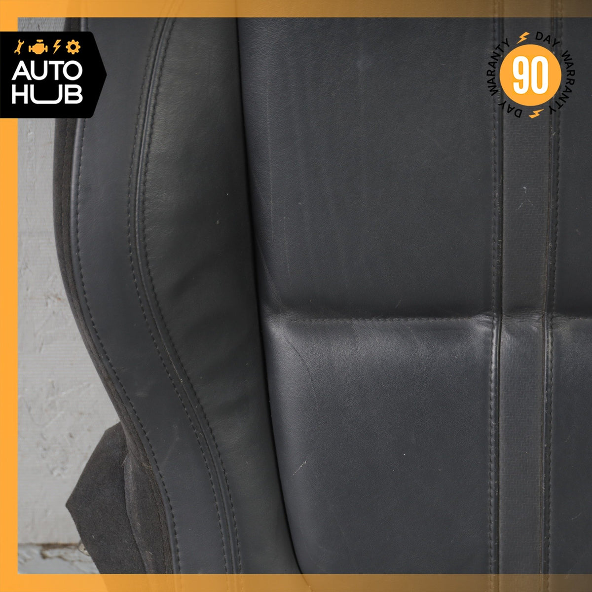 14-17 Jaguar X152 F-Type Right Passenger Side Lower Seat Cushion Black OEM - photo 6