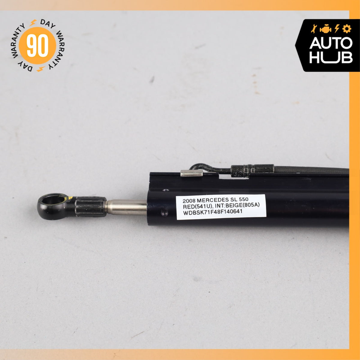 07-12 Mercedes R230 SL550 Convertible Trunk Right Lift Assist Cylinder OEM 74k - photo 3