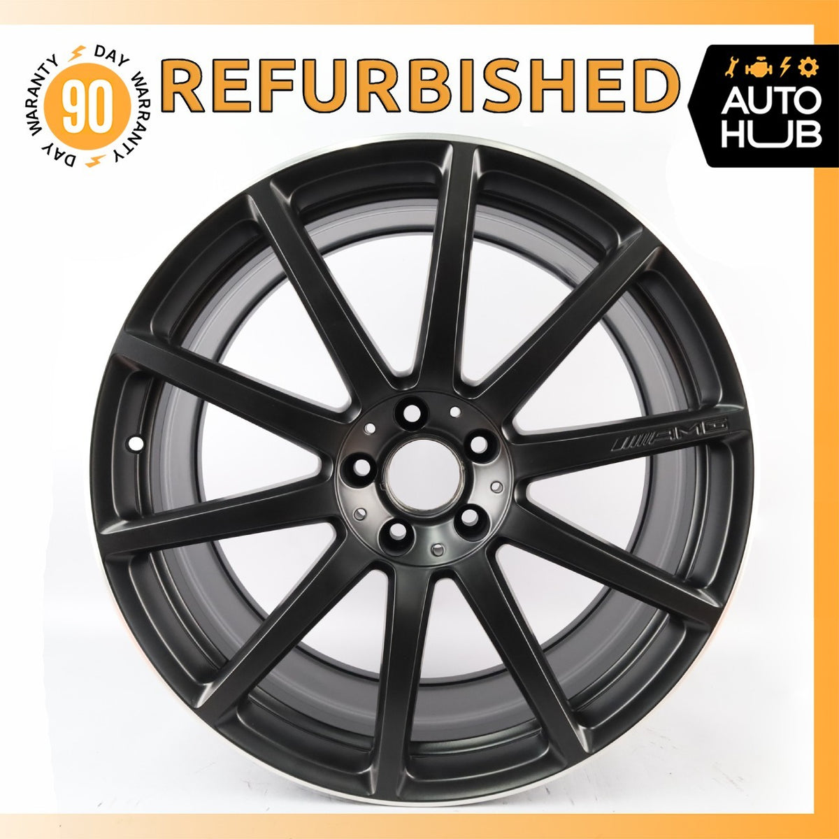 Mercedes W222 S550 S600 S63 AMG 9.5 x 20 20" Rear Wheel Rim 2224010700 OEM - photo 1