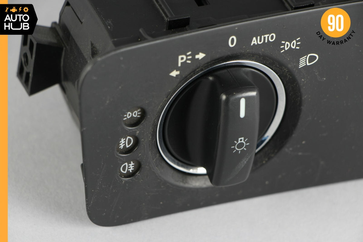 06-11 Mercedes W219 CLS550 CLS500 Headlight Control Switch Black OEM - photo 2