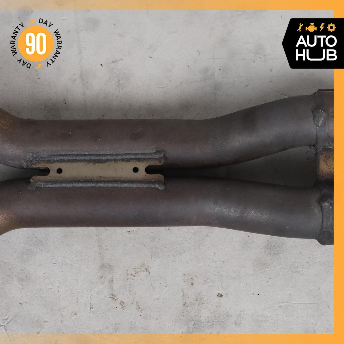 Jaguar X152 F-Type 5.0L V8 Rear Middle Center Exhaust Silencer Muffler Pipe OEM - photo 3