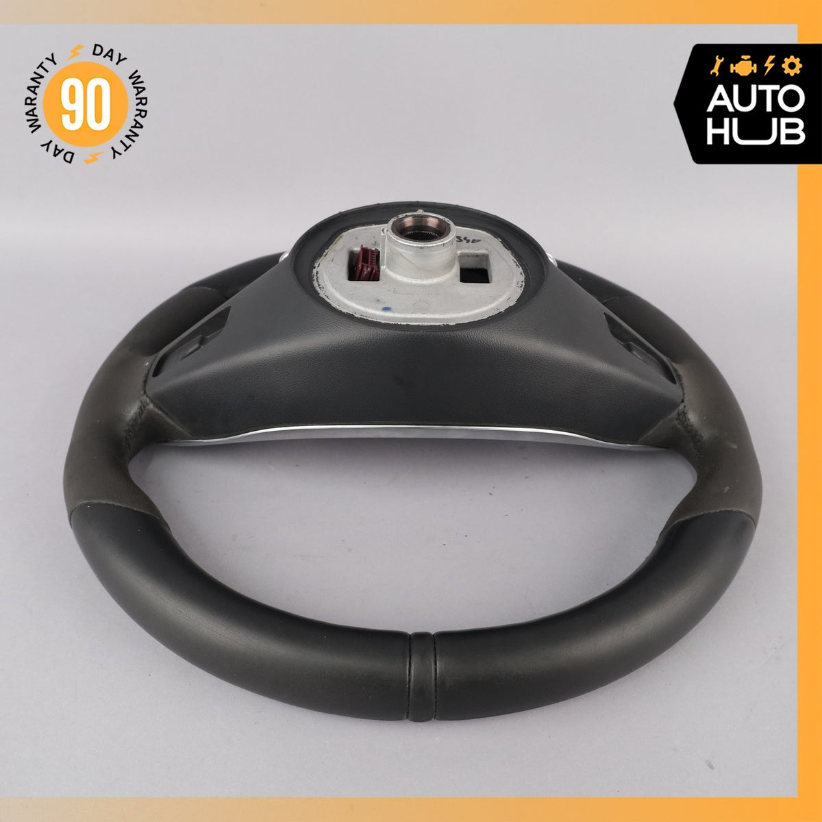15-18 Mercedes W205 C43 GLC63 AMG Steering Wheel Flat Bottom Suede OEM - photo 19