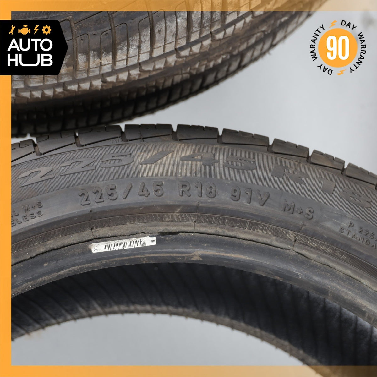 225/45R18 Pirelli Cinturato P7 All Season Run Flat 225 45 18' 91V Tire Set of 2 - photo 8