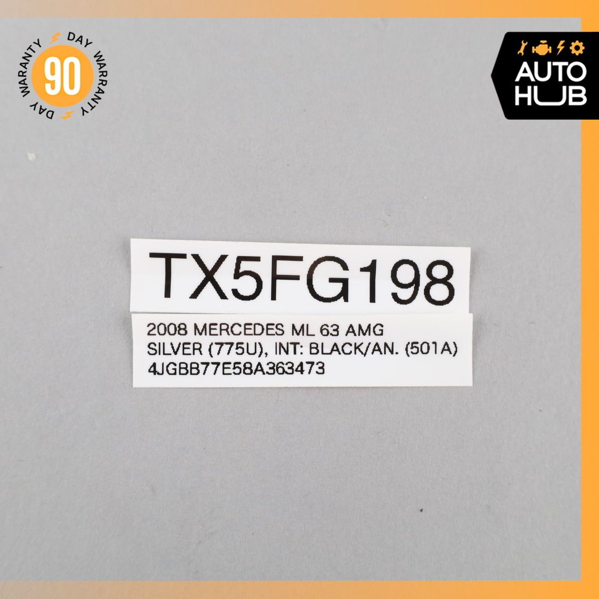 06-13 Mercedes W164 ML63 GL350 Dashboard Dash Center Parking Sensor Display OEM - photo 10