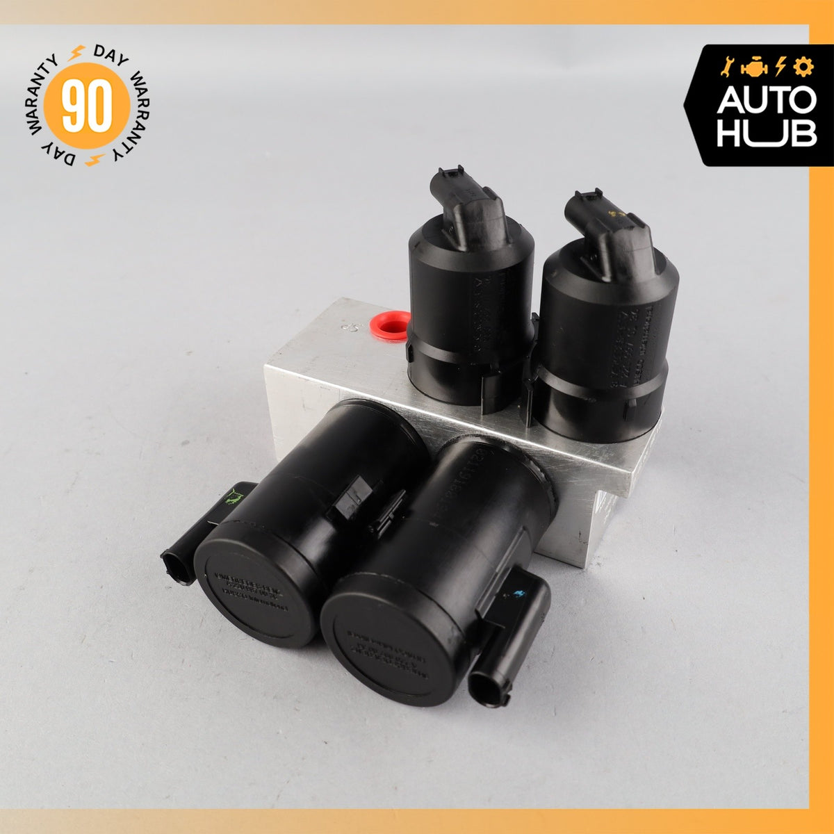 Mercedes R230 SL500 S55 AMG Hydraulic Suspension Valve Block Front or Rear OEM - photo 2