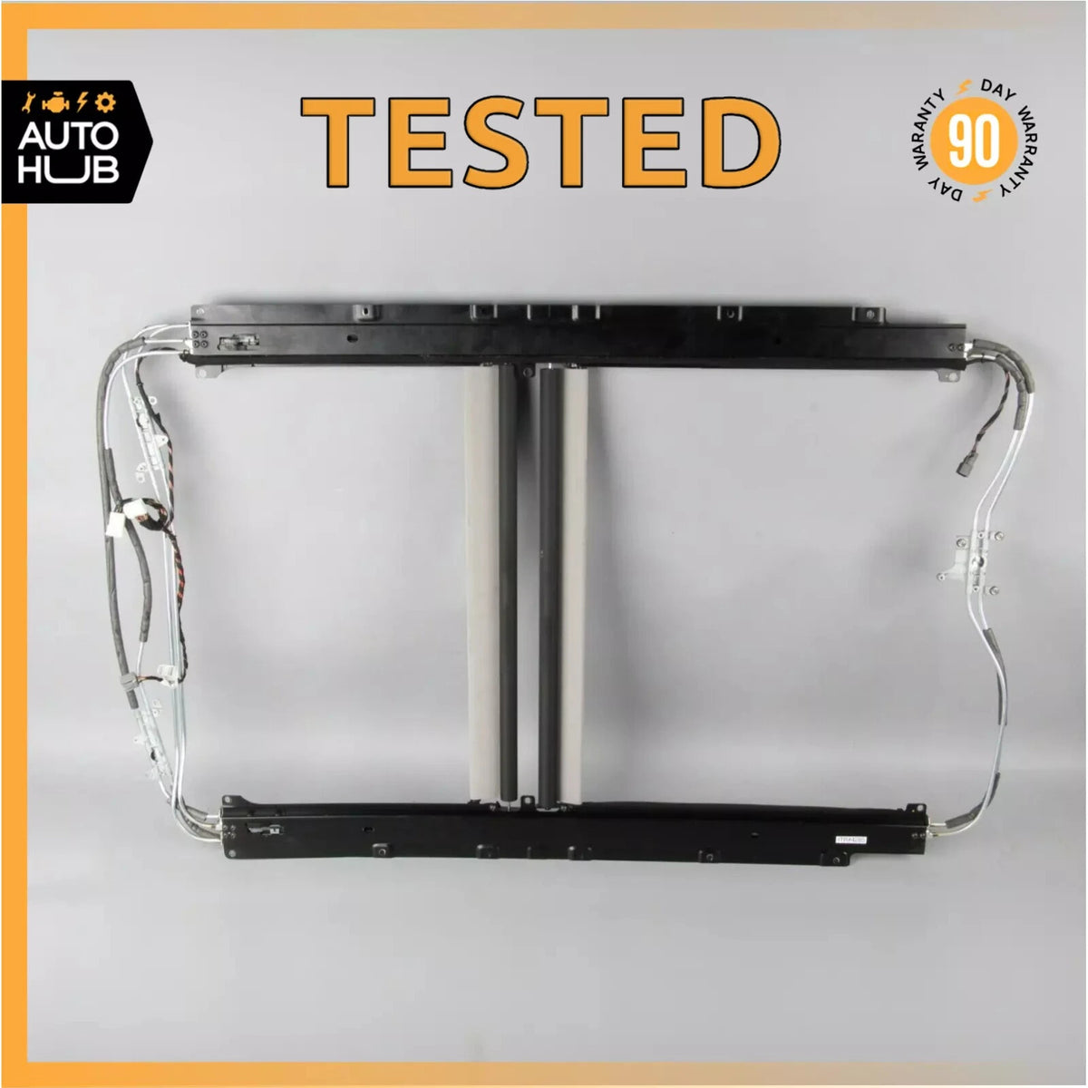 10-13 Mercedes W221 S550 S63 AMG Panoramic Sunroof Guide Rail Frame Track OEM - photo 1