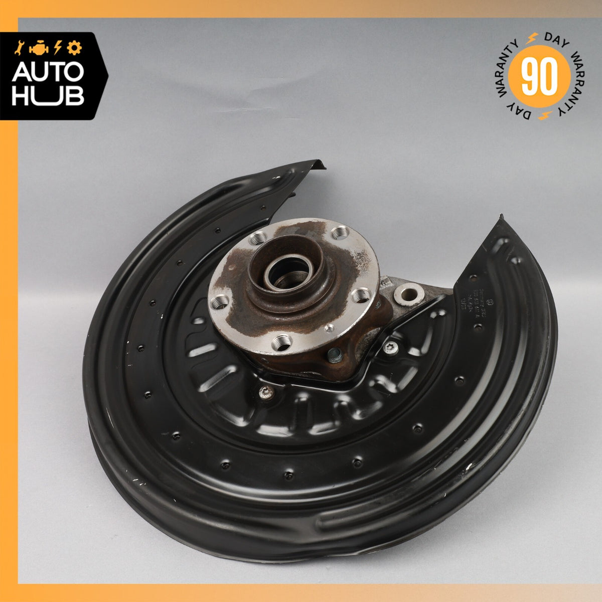 03-13 Bentley Continental GT Rear Left Driver Side Spindle Knuckle Hub OEM - photo 7