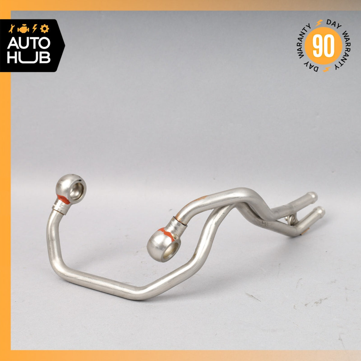 Bentley Continental GT 6.0L Turbocharger Right Feed & Return Water Line Set OEM - photo 6