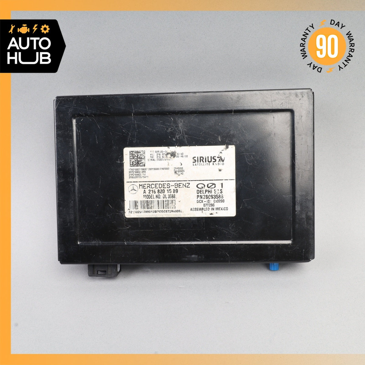 Mercedes W216 CL550 S600 C300 SLK350 Sirius Satellite Radio Module Receiver OEM - photo 1