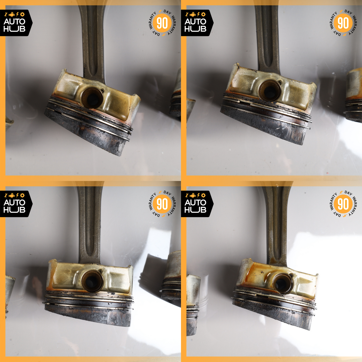 03-13 Bentley Continental GTC GT 6.0L Engine Motor Piston Connecting Rod Set 40k - photo 16