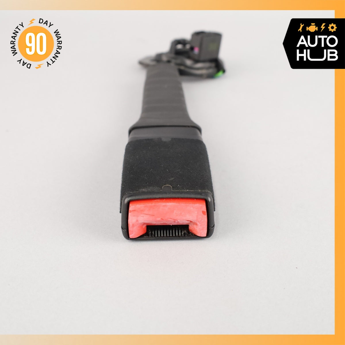 11-18 Porsche Cayenne 958 Front Right Seat Belt Buckle Black 7P0857756E OEM - photo 5