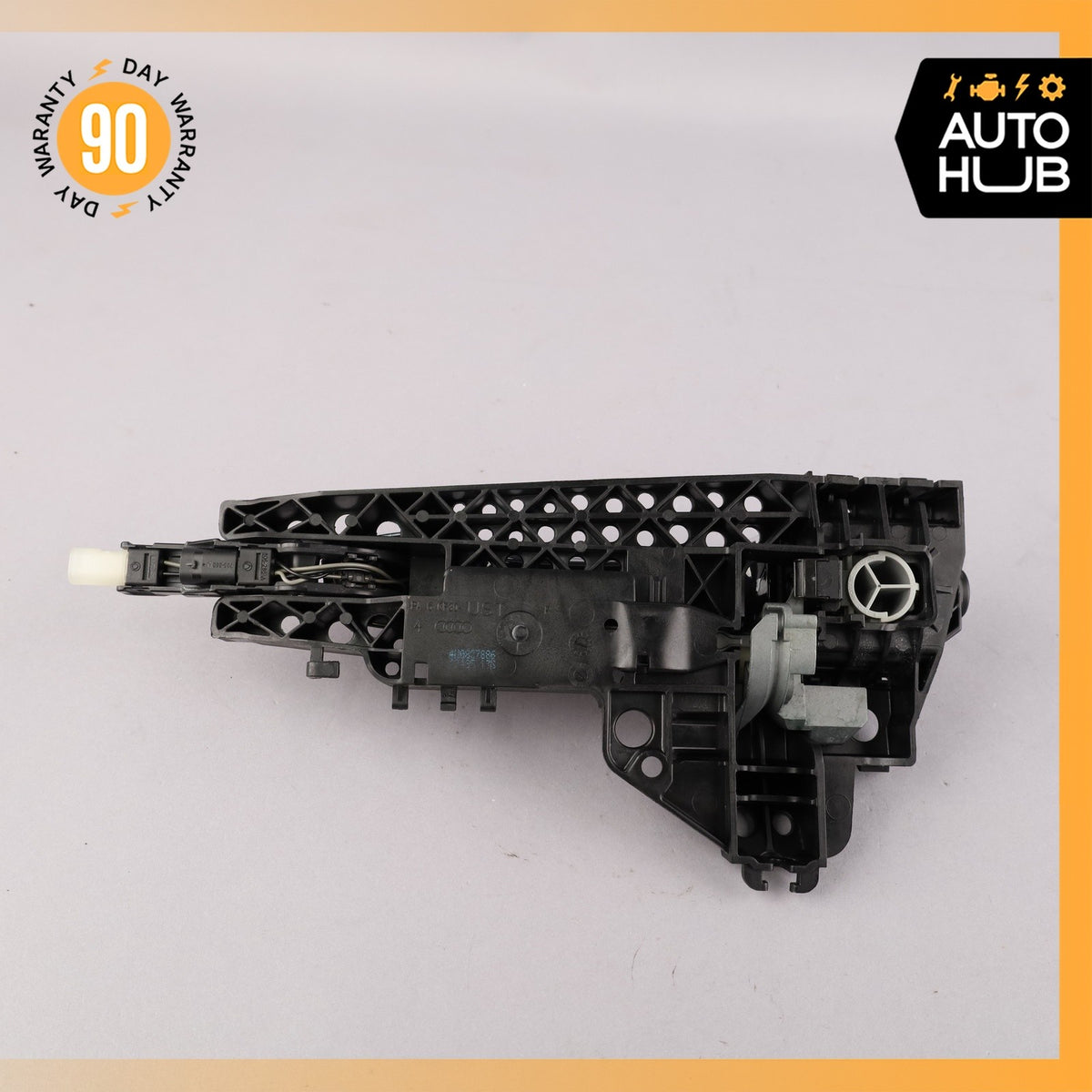 Audi D4 A8L Front Right Passenger Exterior Door Handle Black 4H0837886 OEM - photo 9