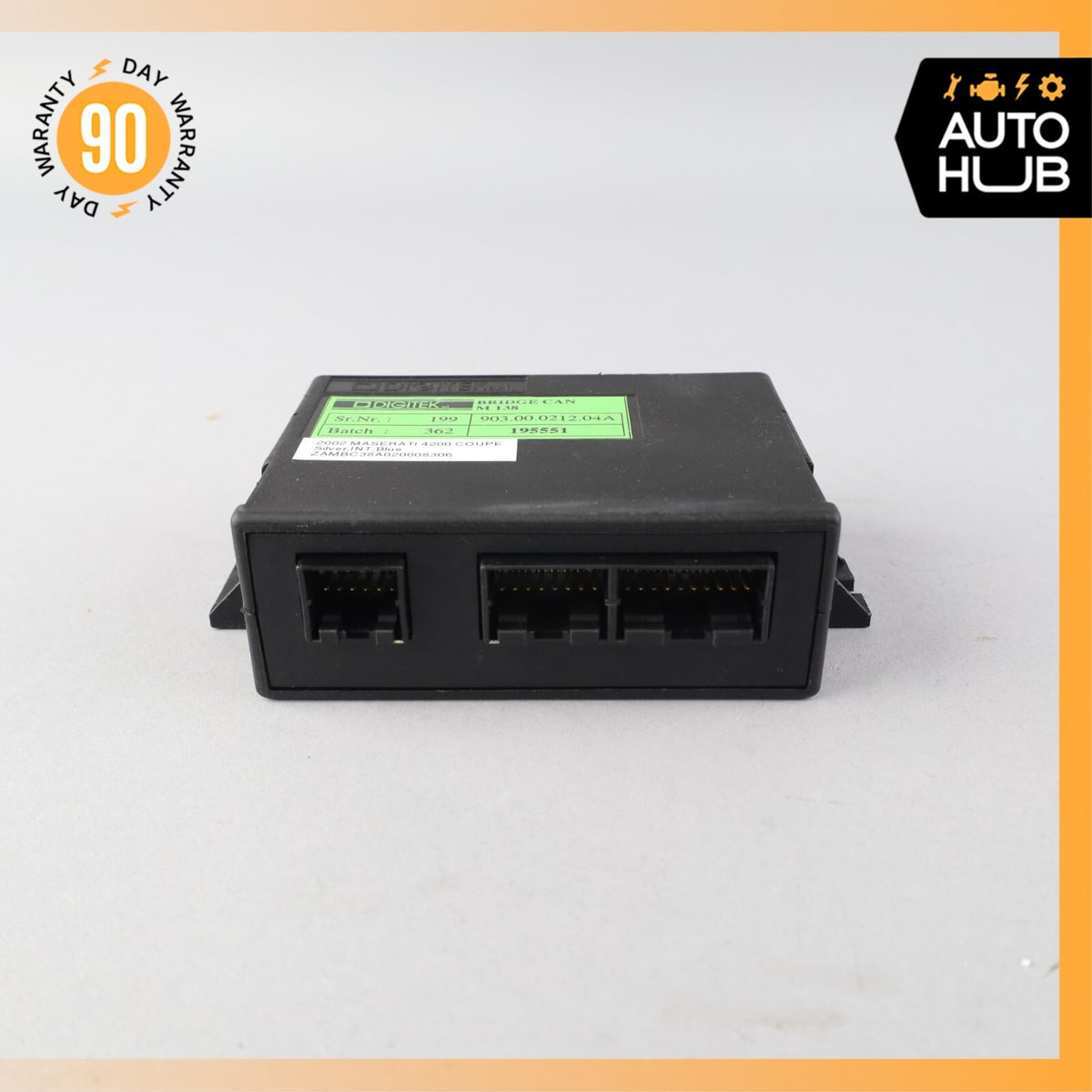 2002 Maserati M138 Coupe 4200 GT Digitek Communication Interface Module OEM 20k - photo 6