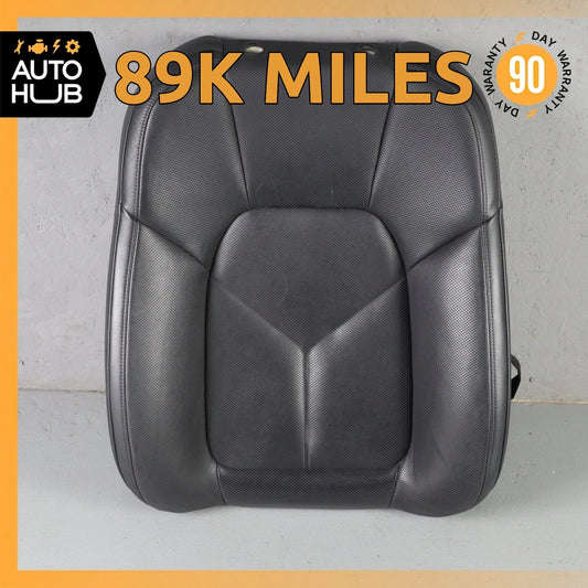 15-18 Porsche Macan 95B Front Left Side Seat Upper Cushion Leather Black OEM 89k - photo 1