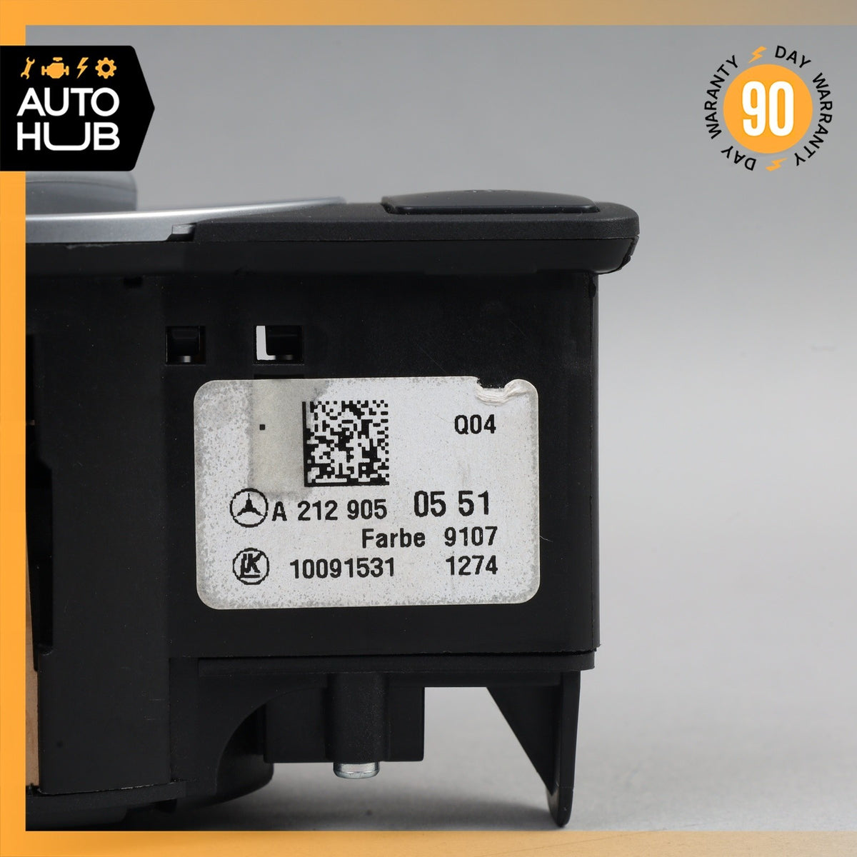 08-20 Mercedes R172 SLK250 E350 Headlight Fog Light Switch Control Module OEM - photo 9