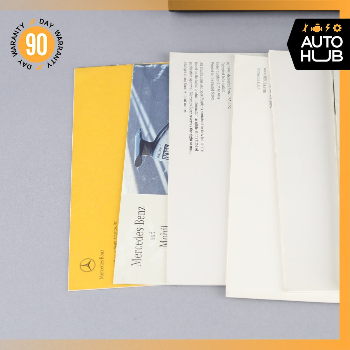 2001 Mercedes-Benz W220 S600 Owner's Operator Maintenance Manual Book OEM - photo 7